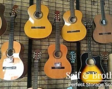 display racks for musical instruments