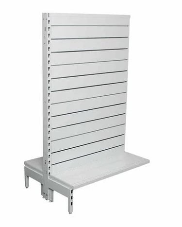 Free Standing Slatwall Display