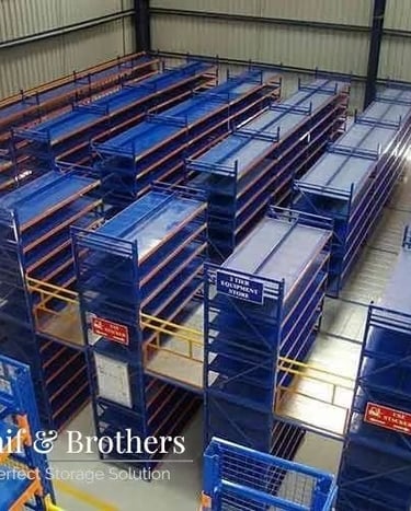 multi tier racking structures