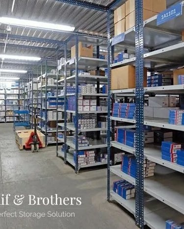 Slotted Angle Rack Manufacturer Saif