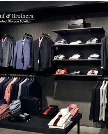 Slat Wall Jacket Racks