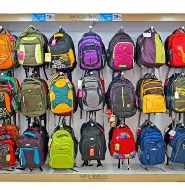 Wall Mounted Bracket for School Bags And College Bags