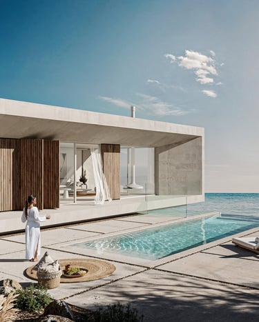 Luxus Neubau-Villa Nordzypern – Infinity-Pool und Meerblick