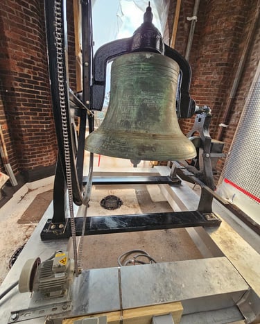 New cast bell rebuild