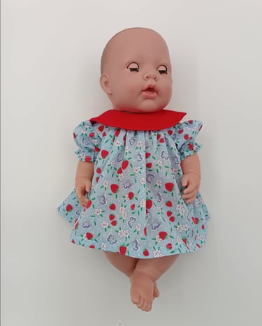 Missy Kissy doll in handmade dress