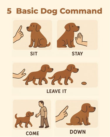 5 Basic Dog Command