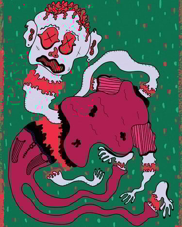 Crime Scene Puzzle Artwork