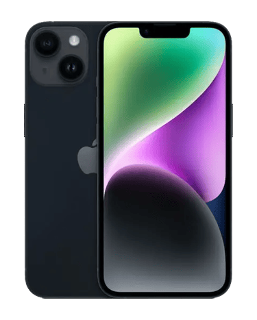 vue avant et arriere d'un IPhone 14