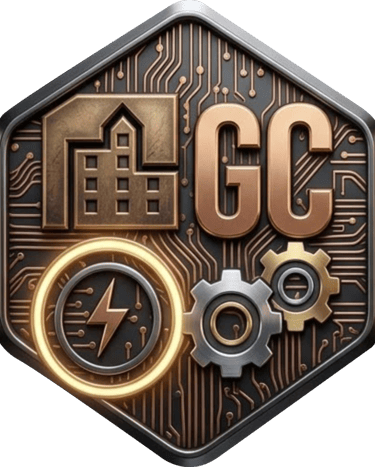 GC Power Design Architectural Sign Company Serving The California Bay Area Logo