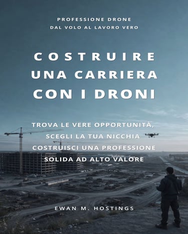 Costruire una carriera con i droni, libro di E. M. Hostings