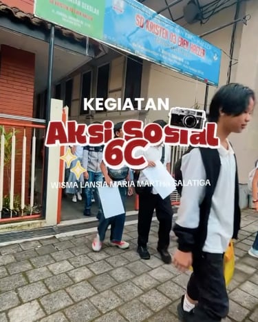 Kegiatan Aksi Sosial SD Kristen 03 Salatiga