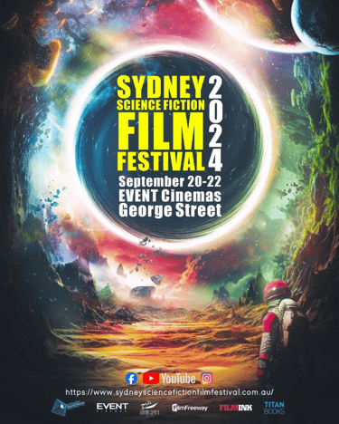 a poster for the sydney film festival of film and television