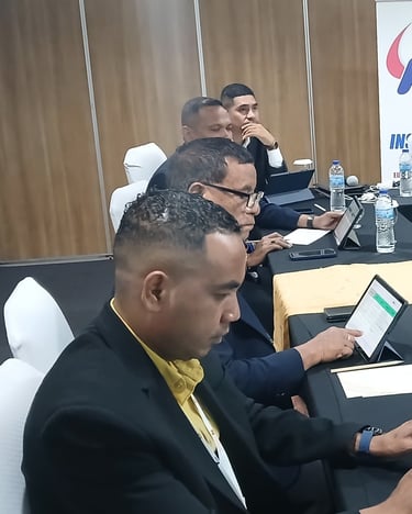 Group of Landi Institute Participants Engaged in a Learning Session with a Lecturer