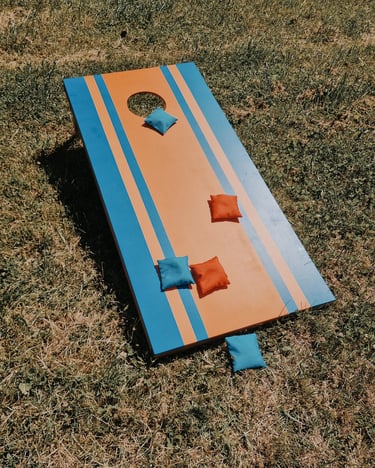 Cornhole žaidimas nuomai Klaipėdoje