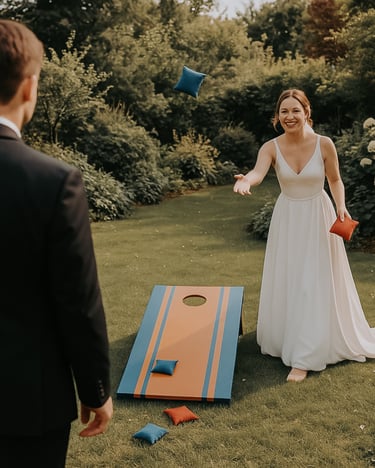 Cornhole žaidimas nuomai Klaipėdoje