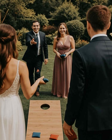 Cornhole žaidimas nuomai Klaipėdoje