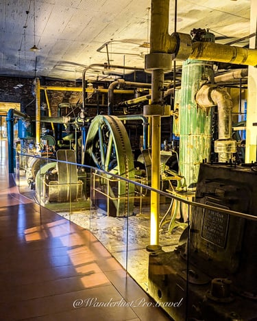 The Singular Patagonia machine room