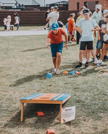 Cornhole žaidimas nuomai Klaipėdoje