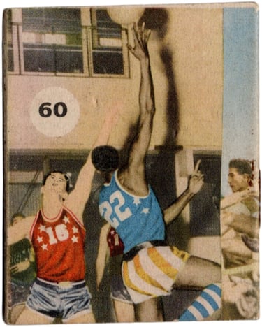 1953 Lampo Sport Magico Booklet #60 Olimpiadi featuring the Harlem Globetrotters