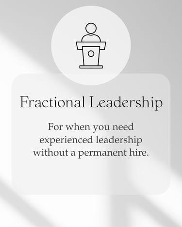 Fractional Leadership