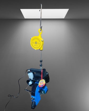 Spring Balancer for Portable Bag Closer Machine – 1kg to 7kg Load Capacity
