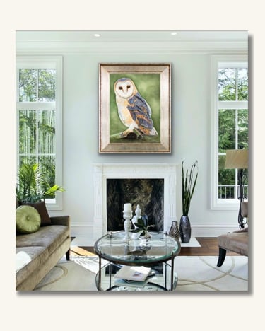 Fine Art Owl Print
