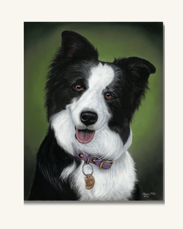 Realistic Dog Portrait