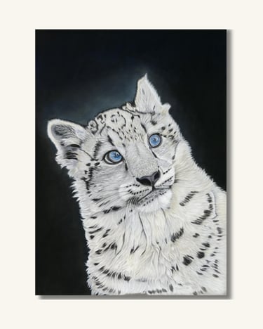SnowLeopard Original Painting
