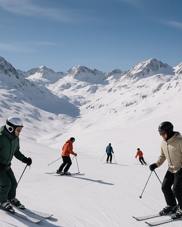 Plans d'hiver au Pas de la Case, Grandvalira. Ski et snowboard