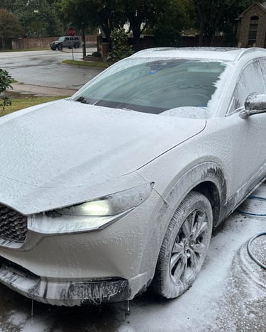 Tesla car wash north dfw
