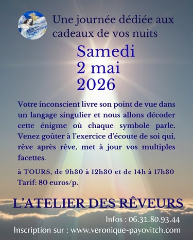 Atelier des reveurs du 2 mai 2026 a Tours