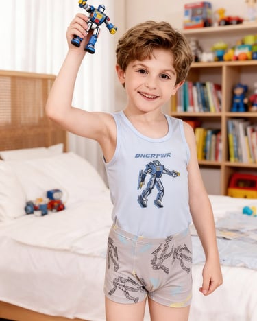 Boys' Underwear Collection: A-Class Cotton Boxer Briefs & Anti-Bacterial Panties OEM/ODM Fac