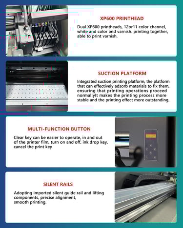 A3 UV DTF Printer Details