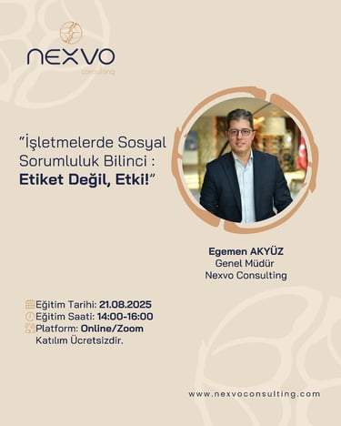 İşletmelerde Sosyal Sorumluluk Bilinci: Etiket Değil, Etki!