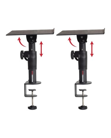Gator Frameworks Desktop Clamp-On Studio Monitor and Speaker Stand