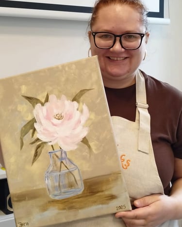 jaroslava pleise ar jaunu gleznu rokas