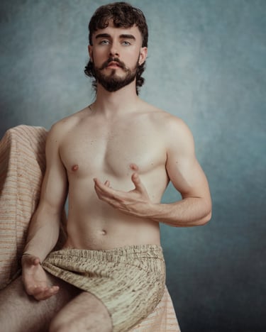 Séance photo boudoir homme à Delémont 