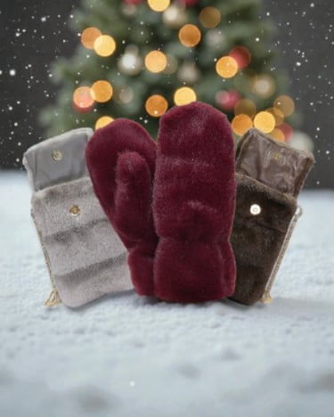 Idee regalo: accessori in Vera Pelle e pelliccia sintetica: guanti, cinture, cappelli