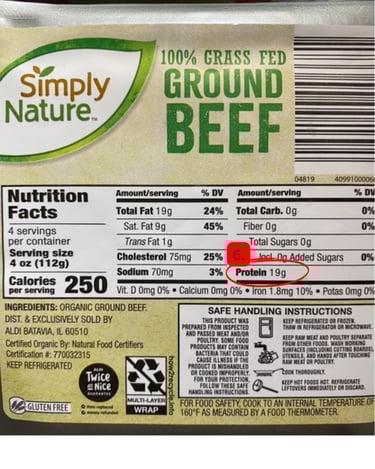 Food label to help you read food labels for your health