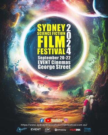 a poster for the sydney film festival of film and television