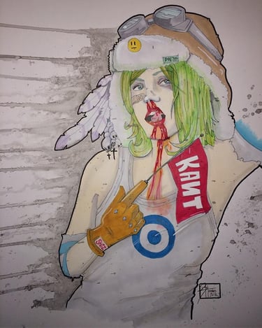 Robert Hedges. Tank Girl XX16