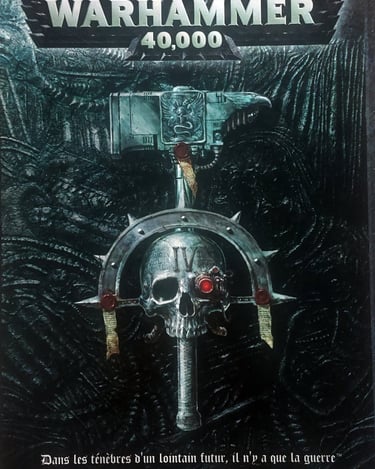 livre de règle warhammer 40000 V4