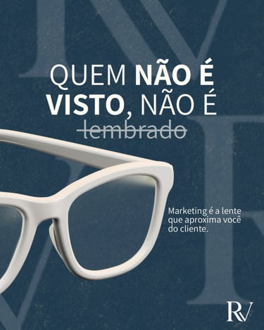 Estratégias digitais para óticas, com foco em crescimento de vendas e fortalecimento de marca.