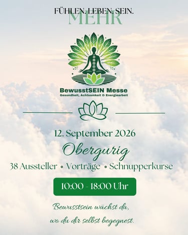 Flyer BewusstSEIN Messe Obergurig