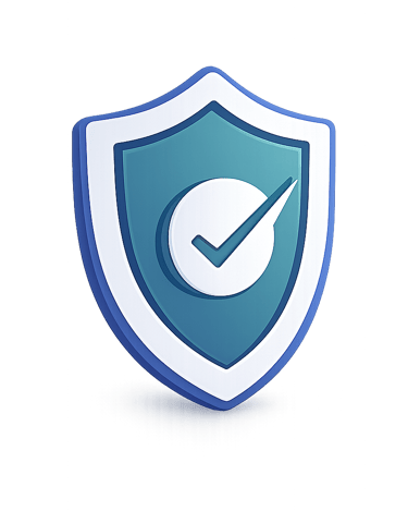 Shield icon for MuleBuy FAQ and buyer safety information