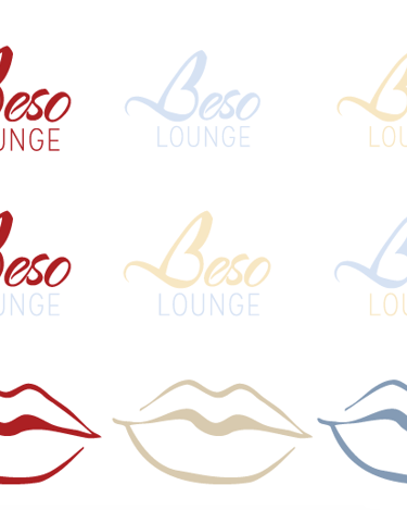 beso lounge branding package