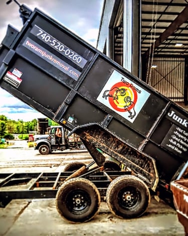 TWO RAMS JUNK REMOVAL & PROPERTY SERVICES FAST RELIABLE FULL-SERVICE JUNK REMOVAL