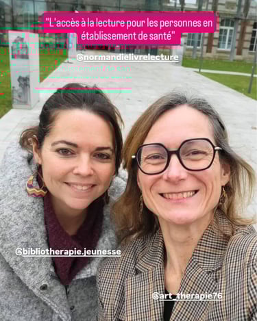 professionnelles bibliothérapie jeunesse Normandie Livre Lecture