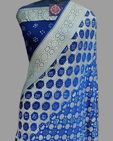  Banarasi Handloom Pure Khaddi Georgette Sarees 