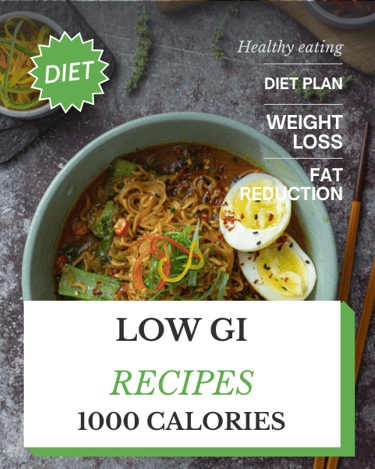 low glycemic index diet for weight loss meal plan recipes